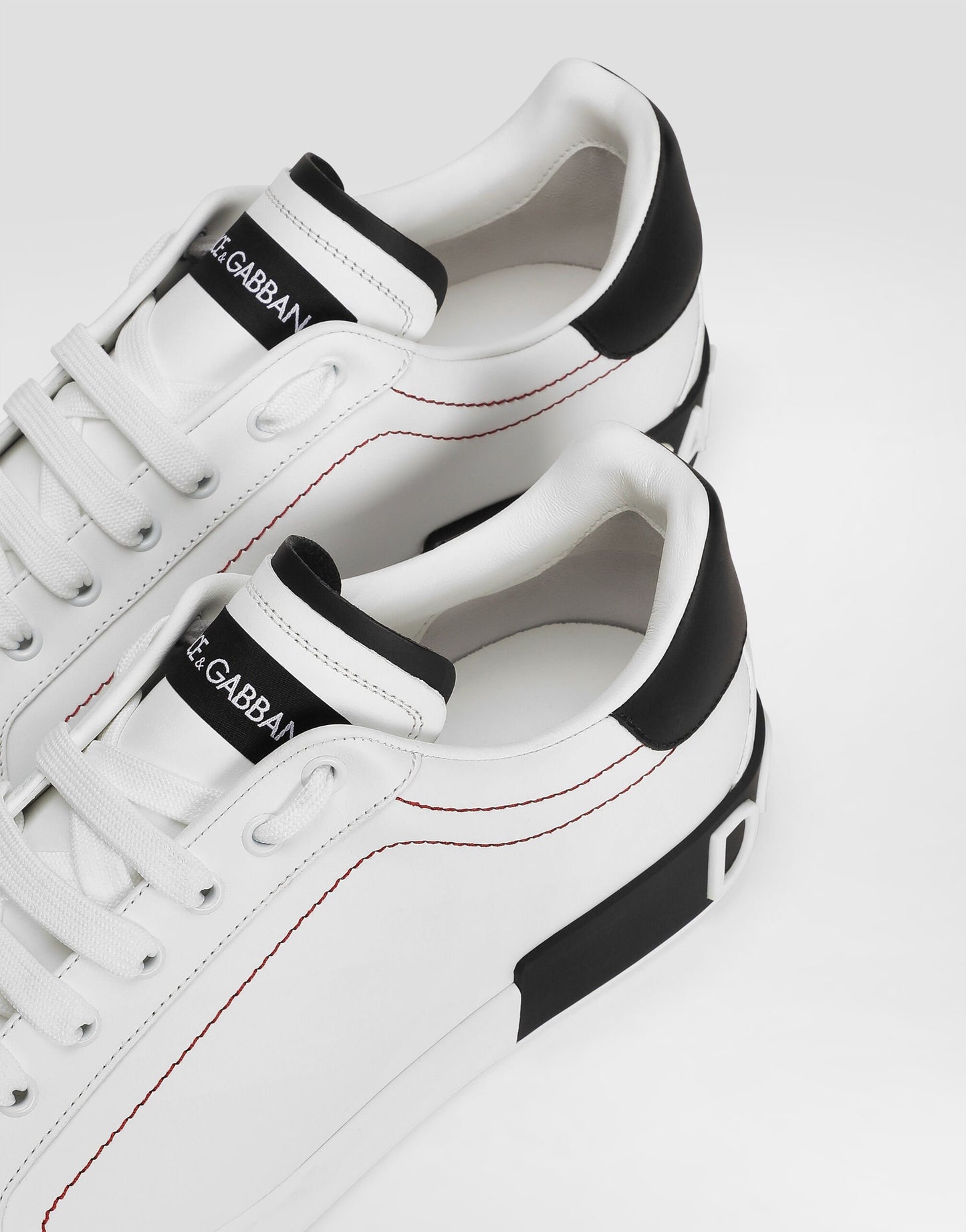 Sneakers DOLCE & GABBANA -PORTOFINO- bianca/nera