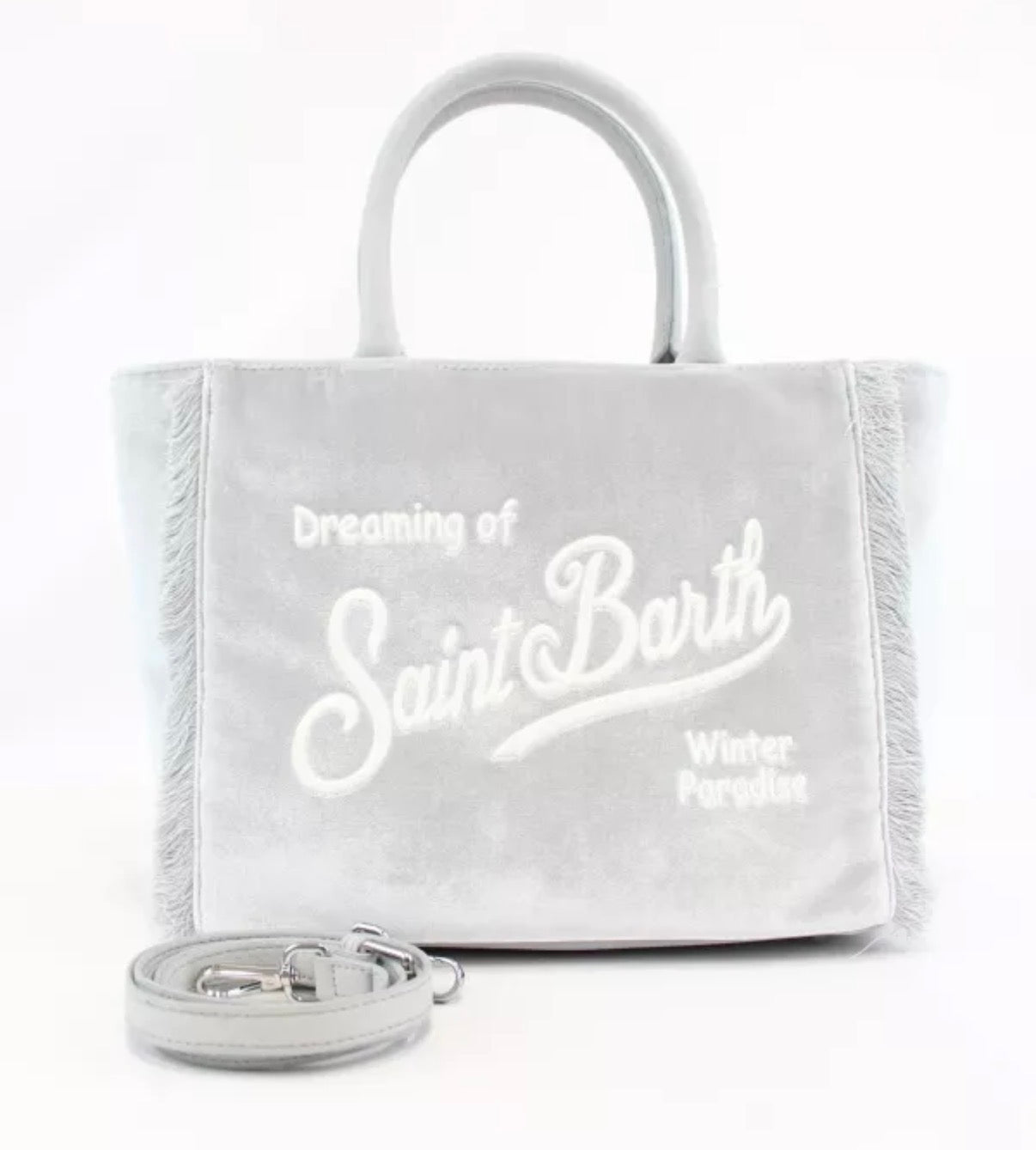Borsa SAINT BARTH -COLLETTE VELVET-