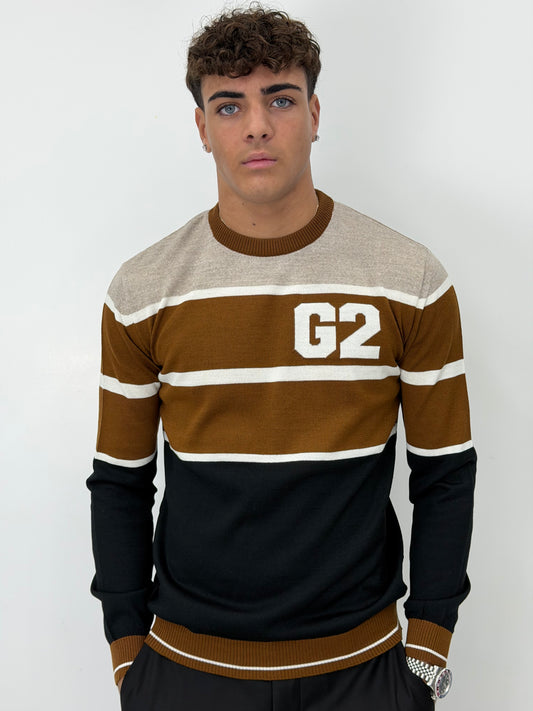 Pullover G2 FIRENZE -RIGATO-