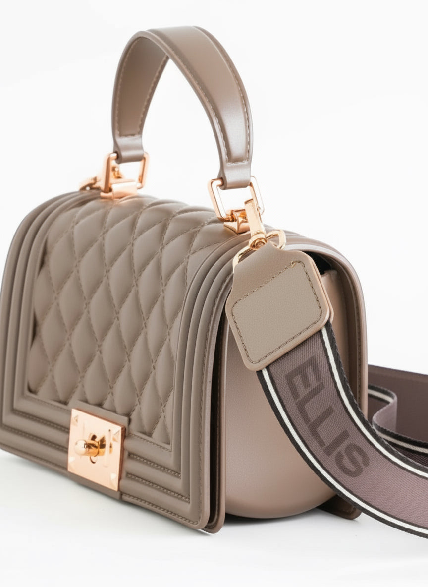 Borsa MARC ELLIS -FLAT SQUARE M- bronze/reme