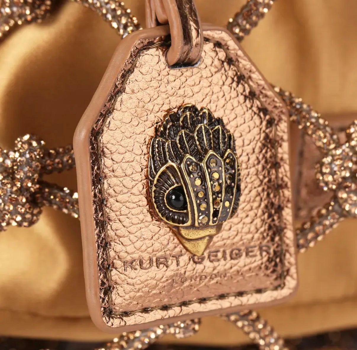 Borsa KURT GEIGER -MACRAMÉ- bronze others