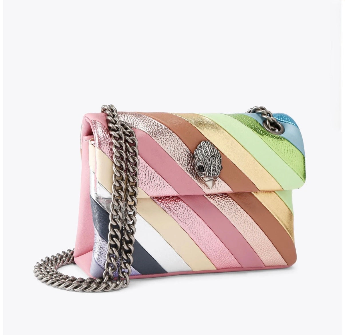 Borsa KURT GEIGER -LEATHER MINI- multicolor