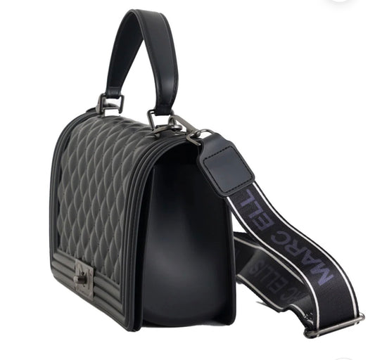 Borsa MARC ELLIS -FLAT SQUARE M- nero/ CDF