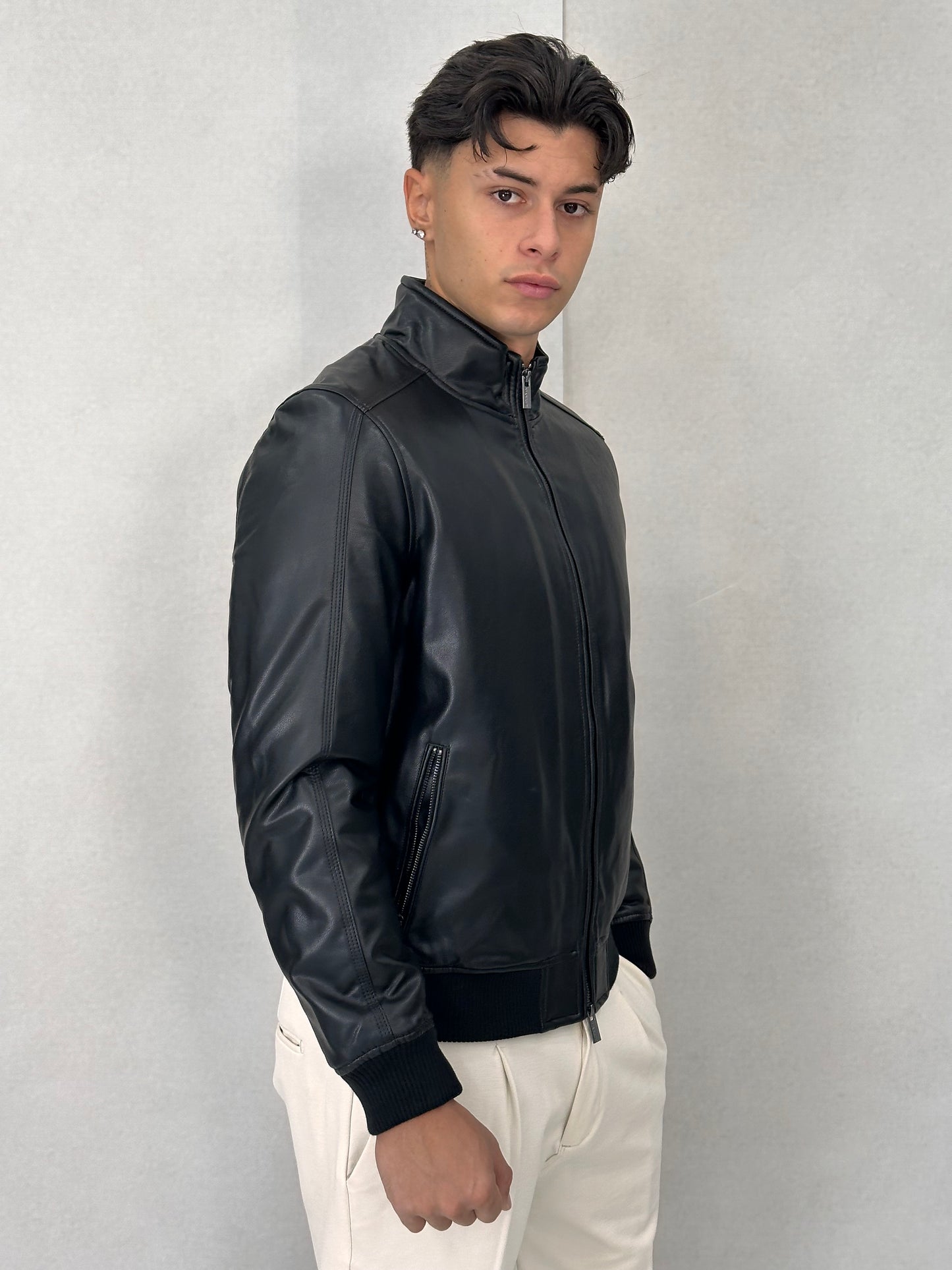 Giacca di pelle MARKUP MK24005