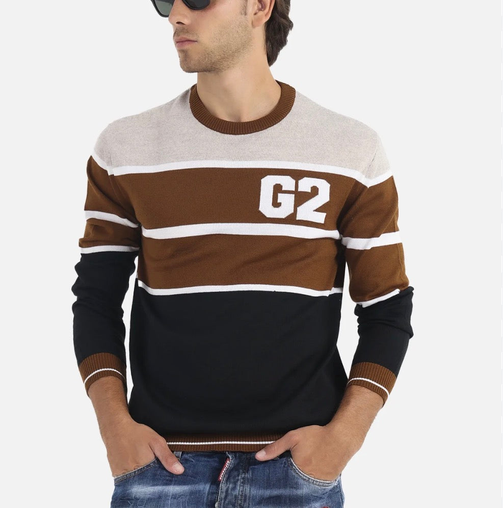 Pullover G2 FIRENZE -RIGATO-