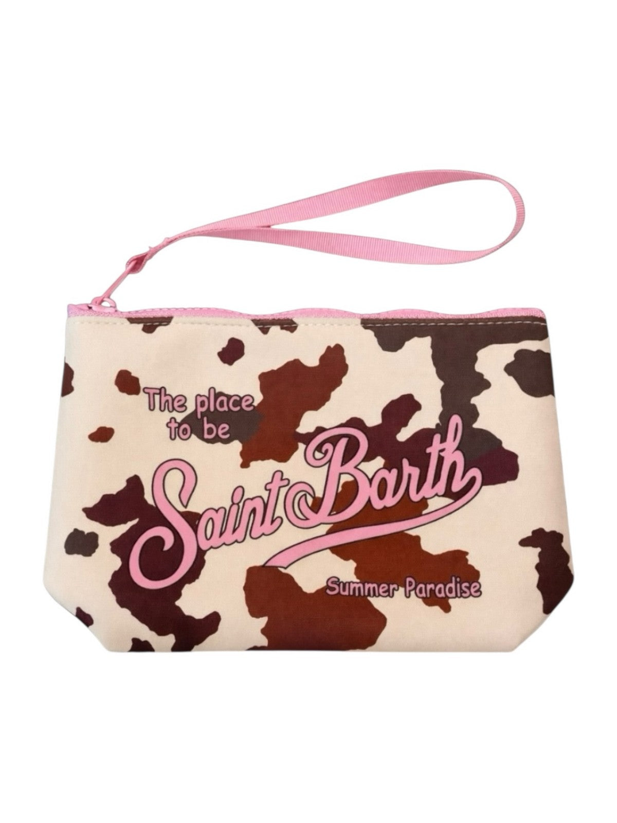 Pochette SAINT BARTH -ALINE mucca/rosa-