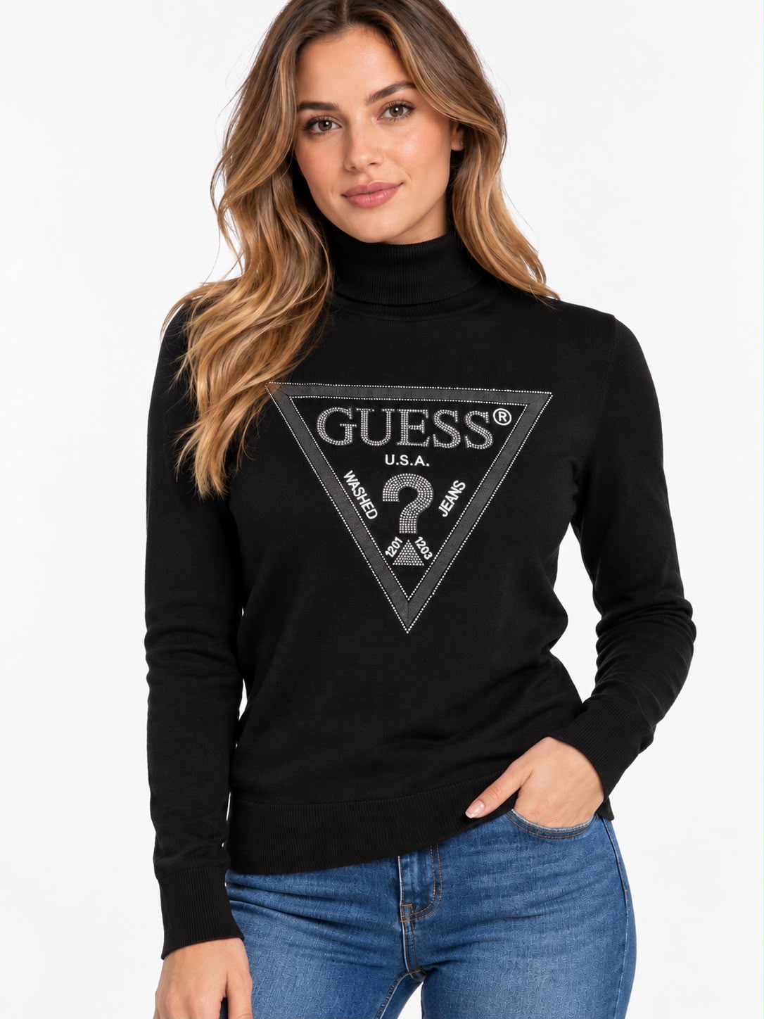 Pullover dolcevita GUESS -BR54Z1455-