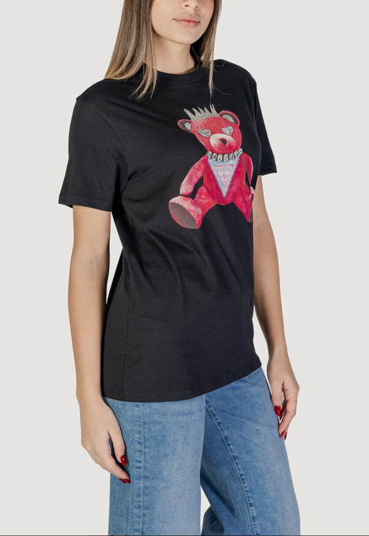 T-SHIRT GUESS PINK BEAR