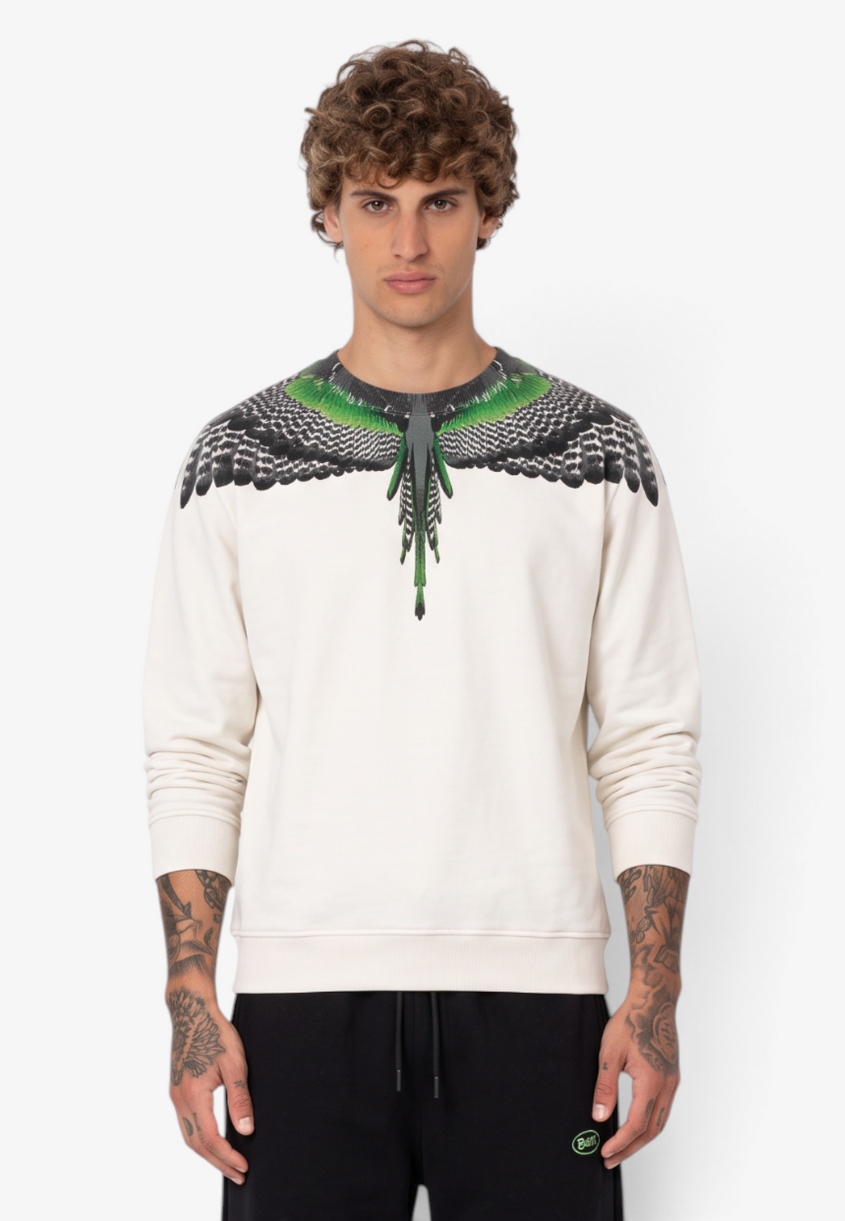 Felpa girocollo MARCELO BURLON / COUNTY OF MILAN -F6CMMASW039-