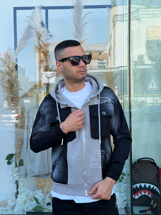 Felpa G2 FIRENZE -INTARSIJACKET-