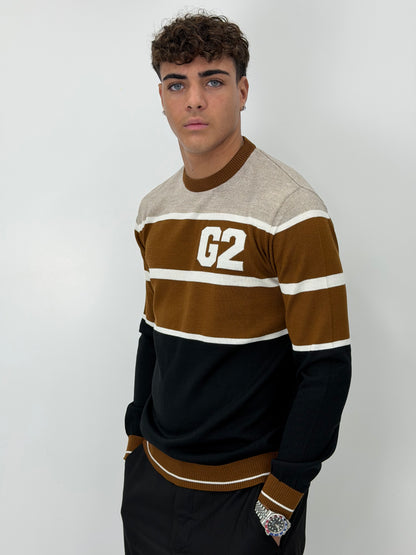 Pullover G2 FIRENZE -RIGATO-