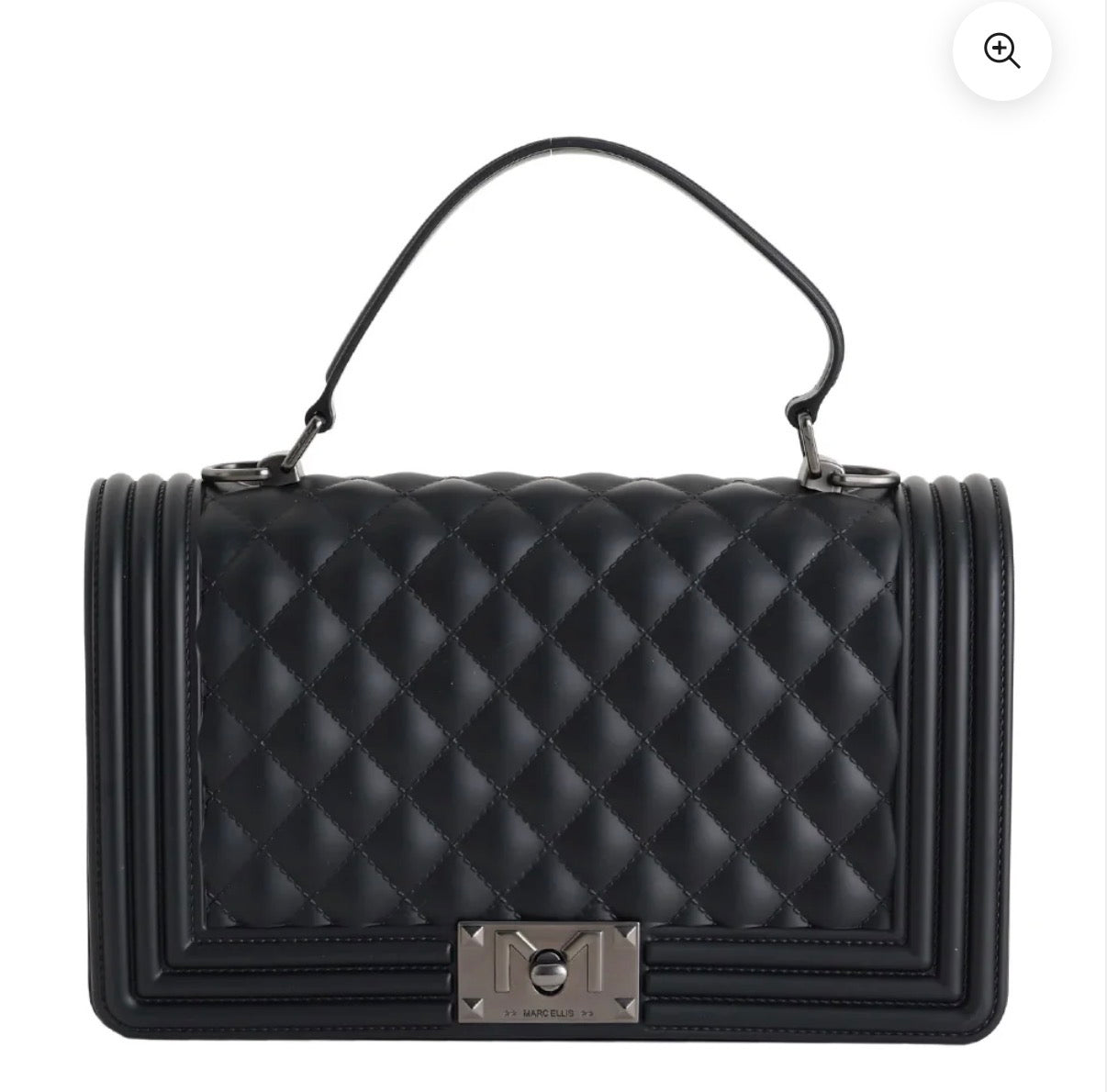Borsa MARC ELLIS -FLAT SQUARE M- nero/ CDF