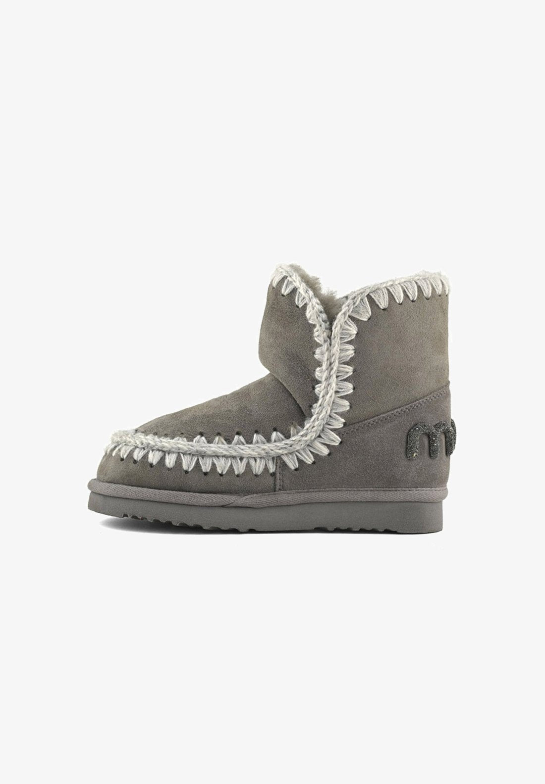 Stivale MOU 10 1050A / ESKIMO 18 SUEDE • GLITTER LOGO /chiaro