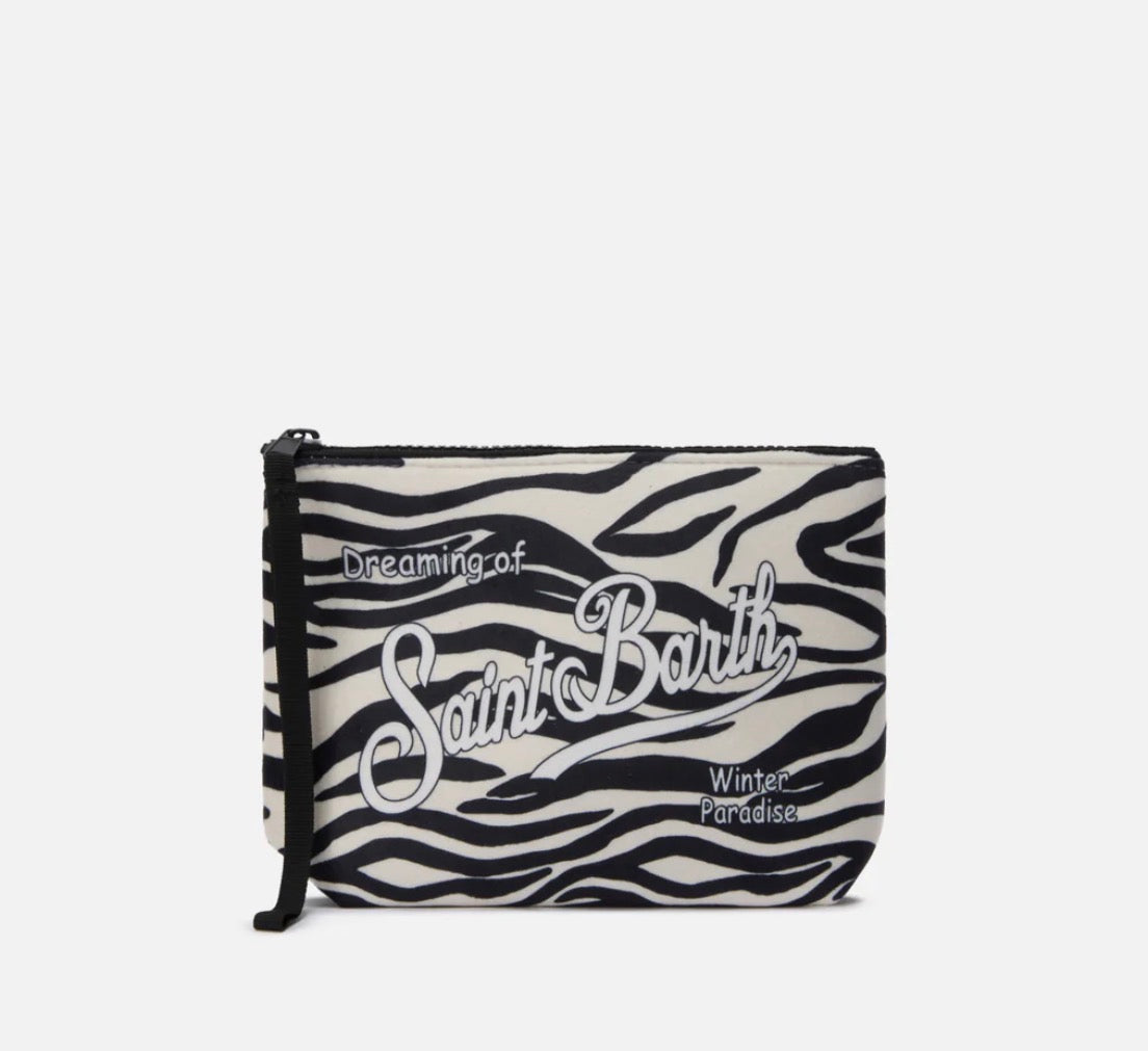 Pochette SAINT BARTH -ALINE W- zebra