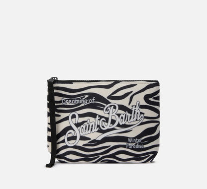 Pochette SAINT BARTH -ALINE W- zebra