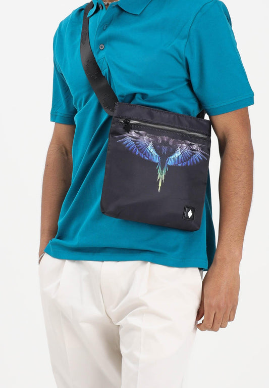 Pochette MARCELO BURLON -COMAS260366- nero/blu