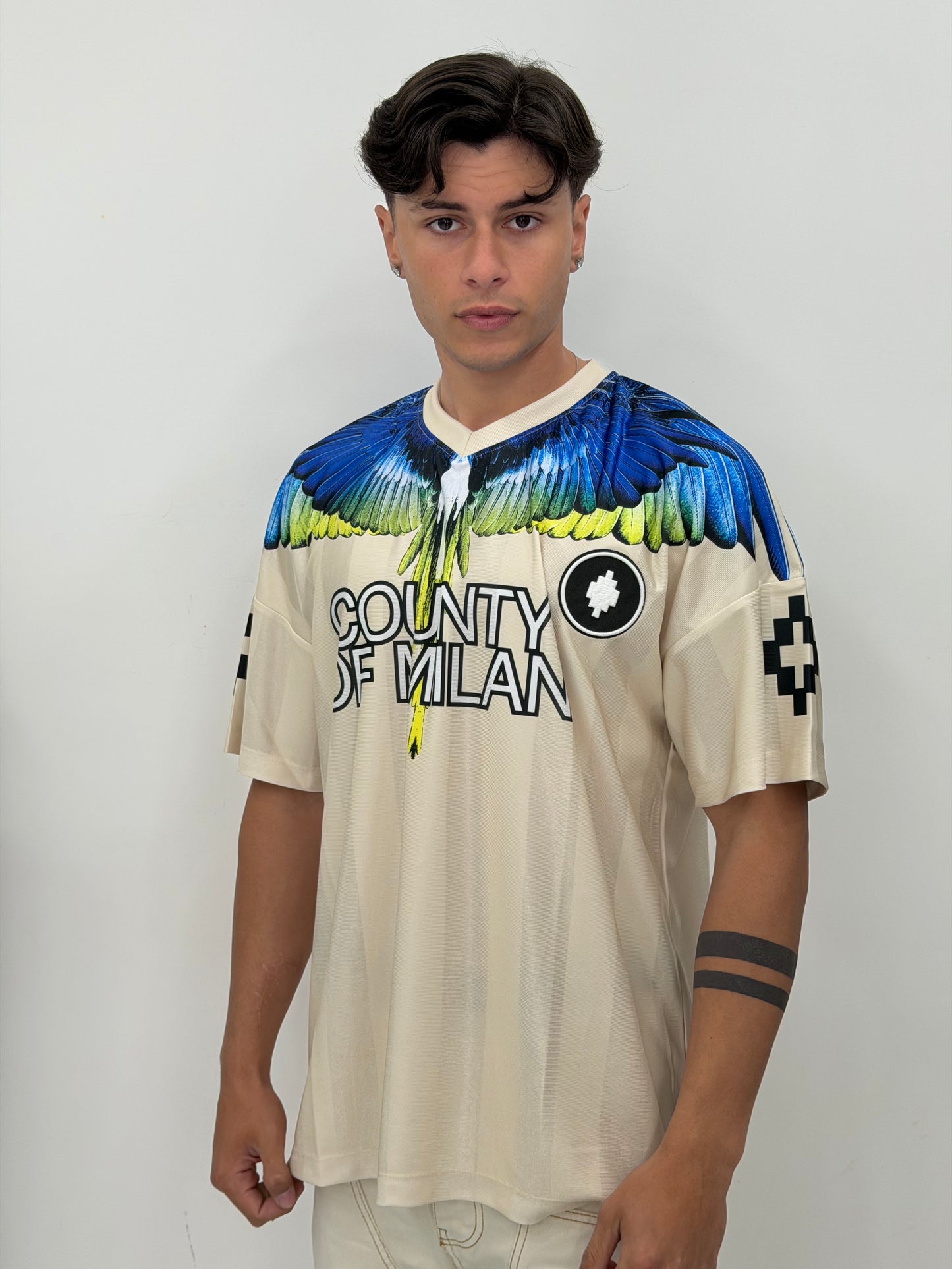 T shirt MARCELO BURLON -S6CMMATH086-
