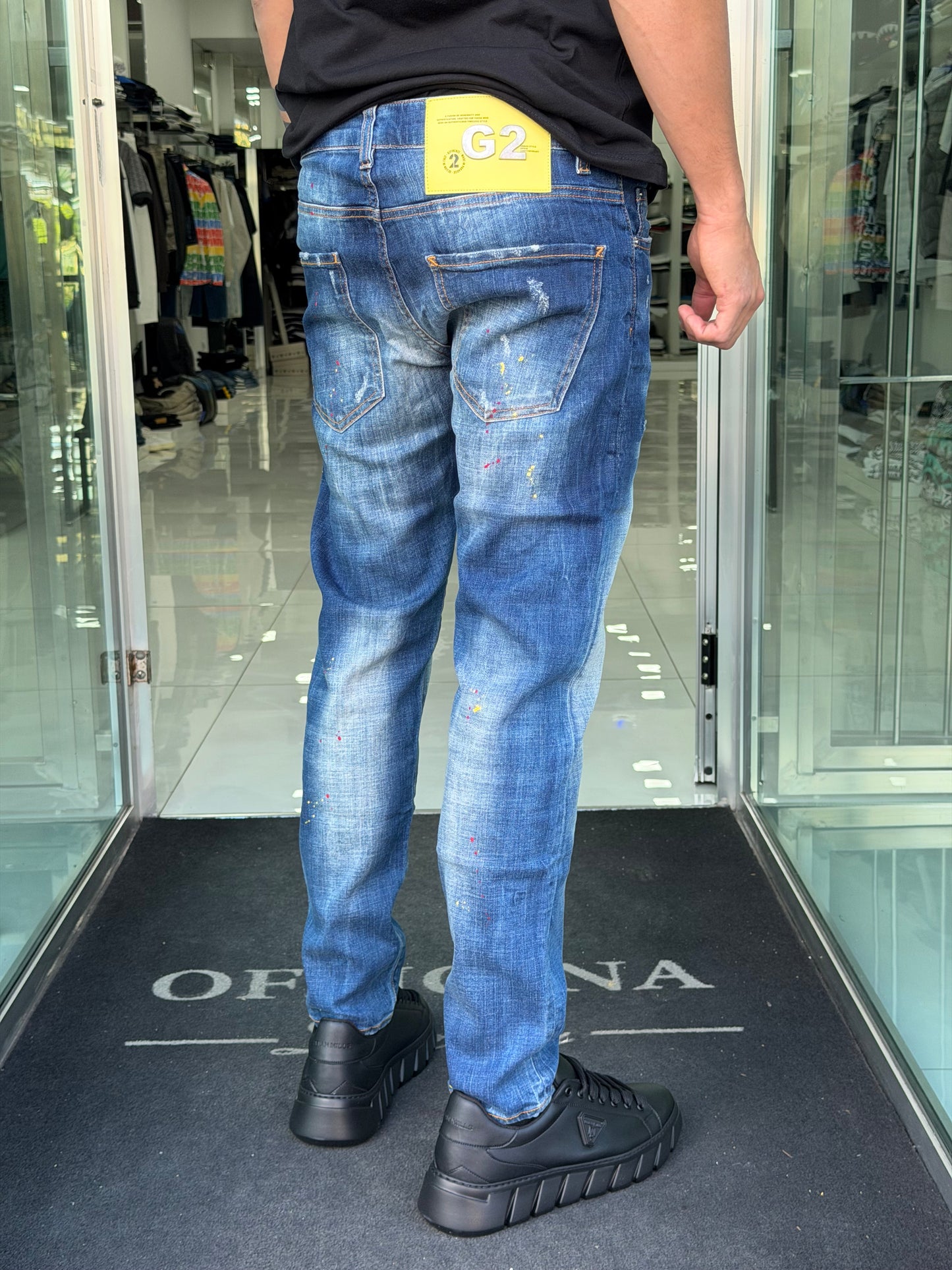 Jeans G2 FIRENZE -SPLASHED-
