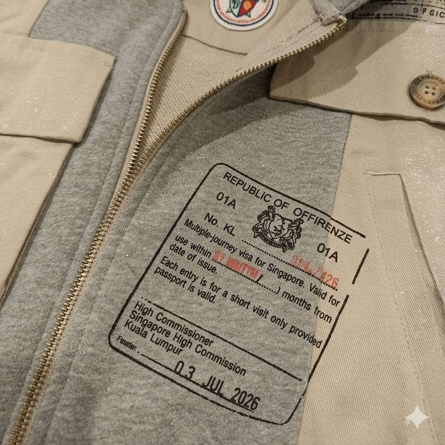 Felpa G2 FIRENZE -INTARSIJACKET-