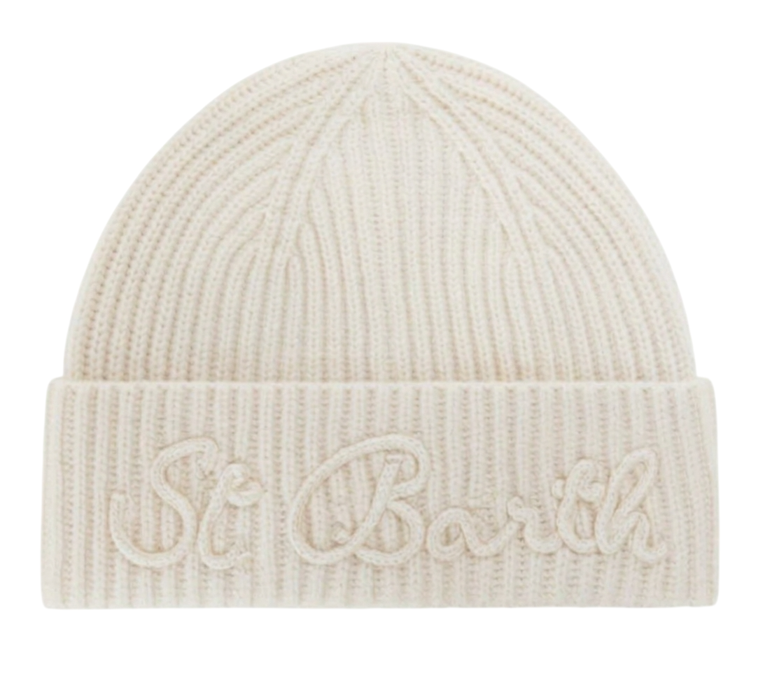 Cappello in lana SAINT BARTH -WENGEN PON PON-