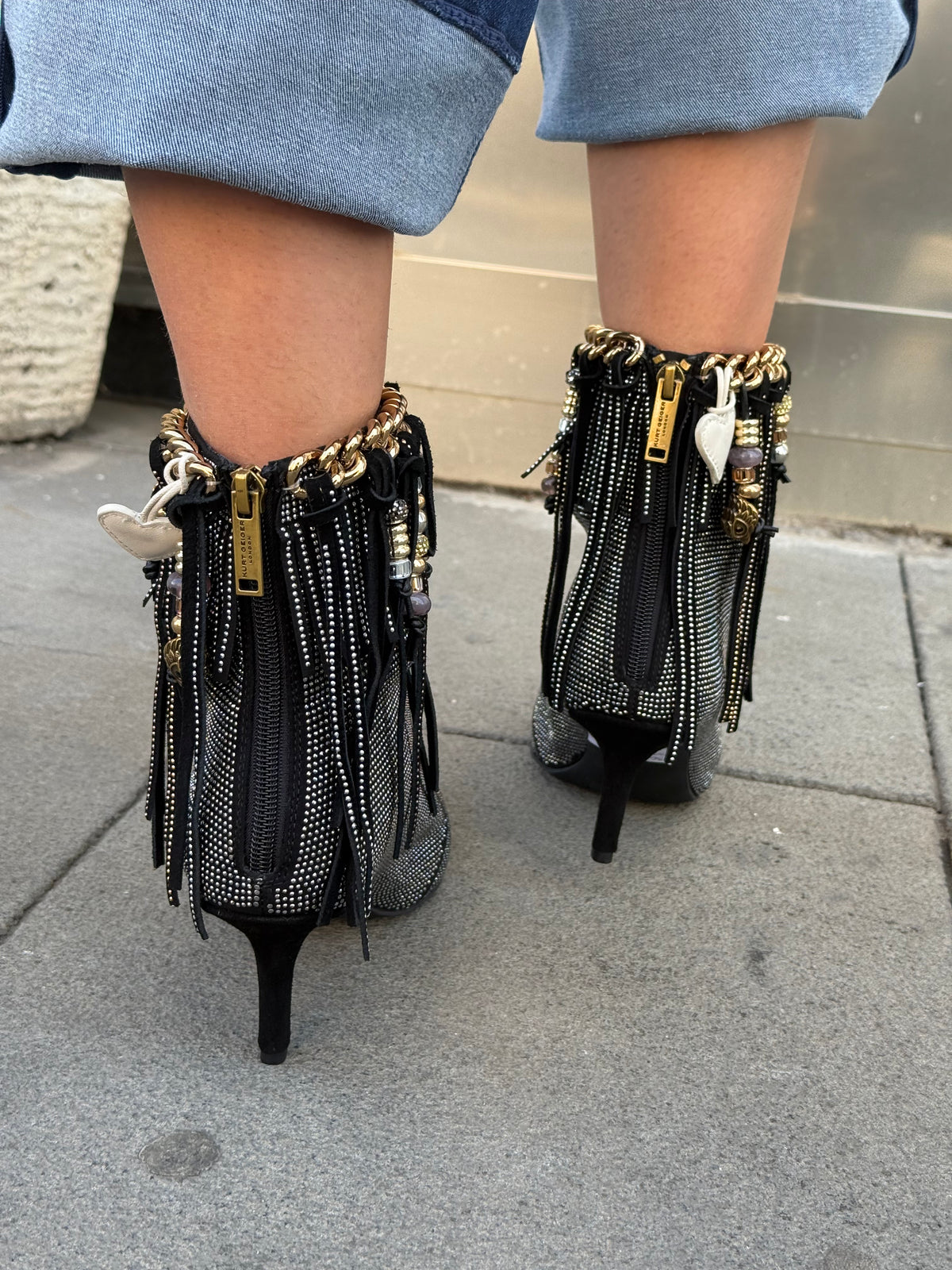 Stivali KURT GEIGER -FRINGE-