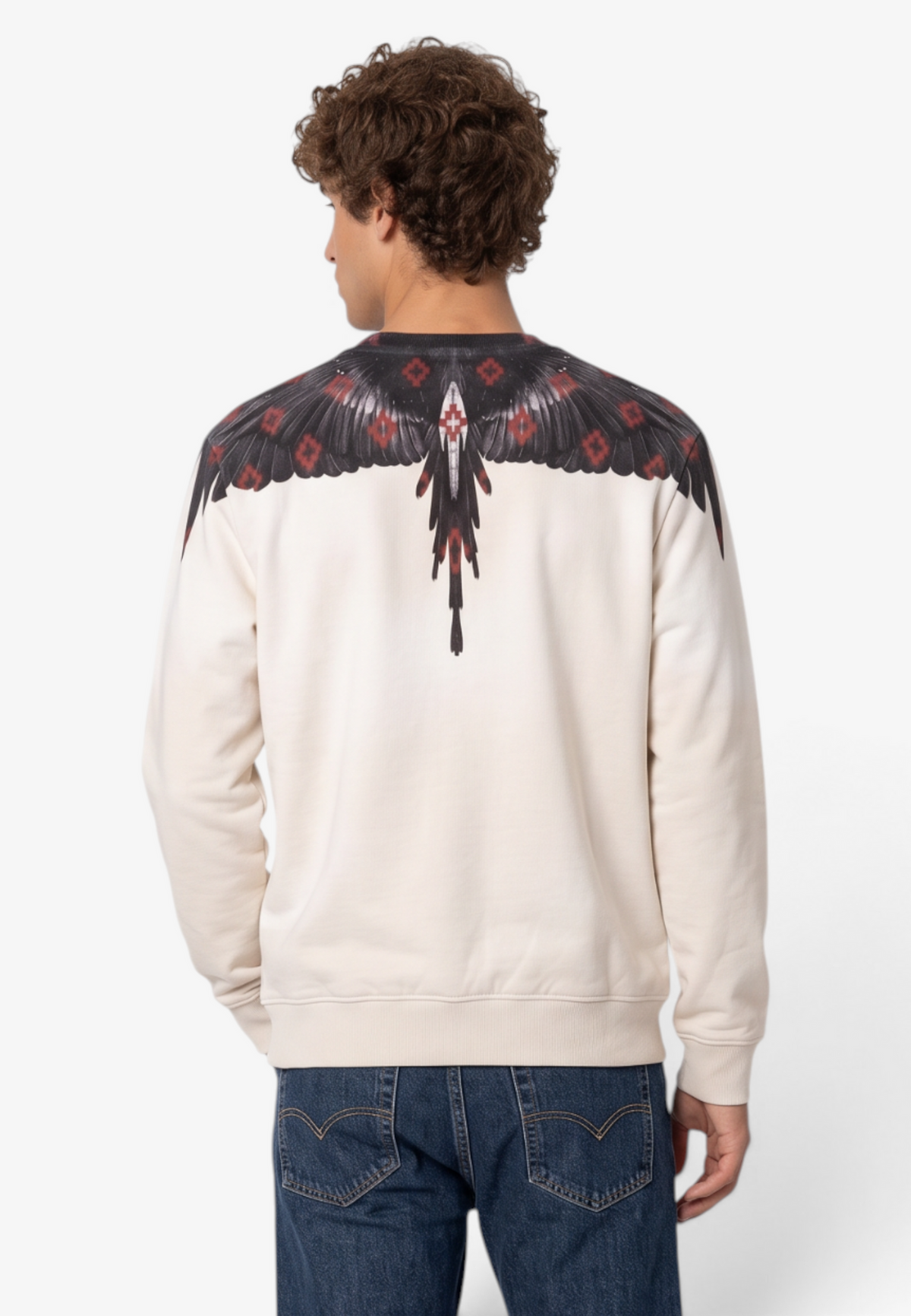 Felpa girocollo MARCELO BURLON / COUNTY OF MILAN -F6CMMASW068-