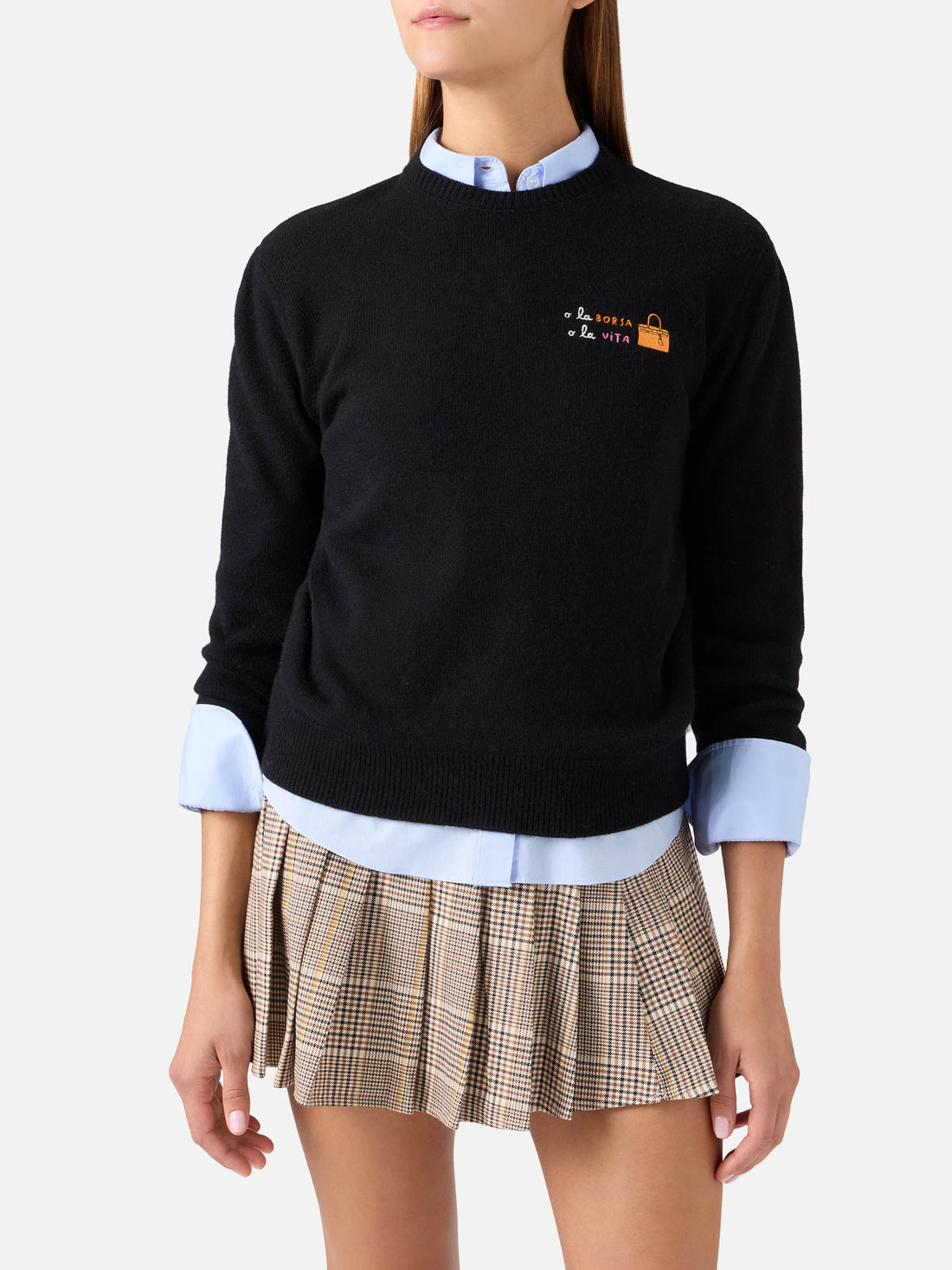 Pullover girocollo SAINT BARTH -NEW QUEEN EMBRY-
