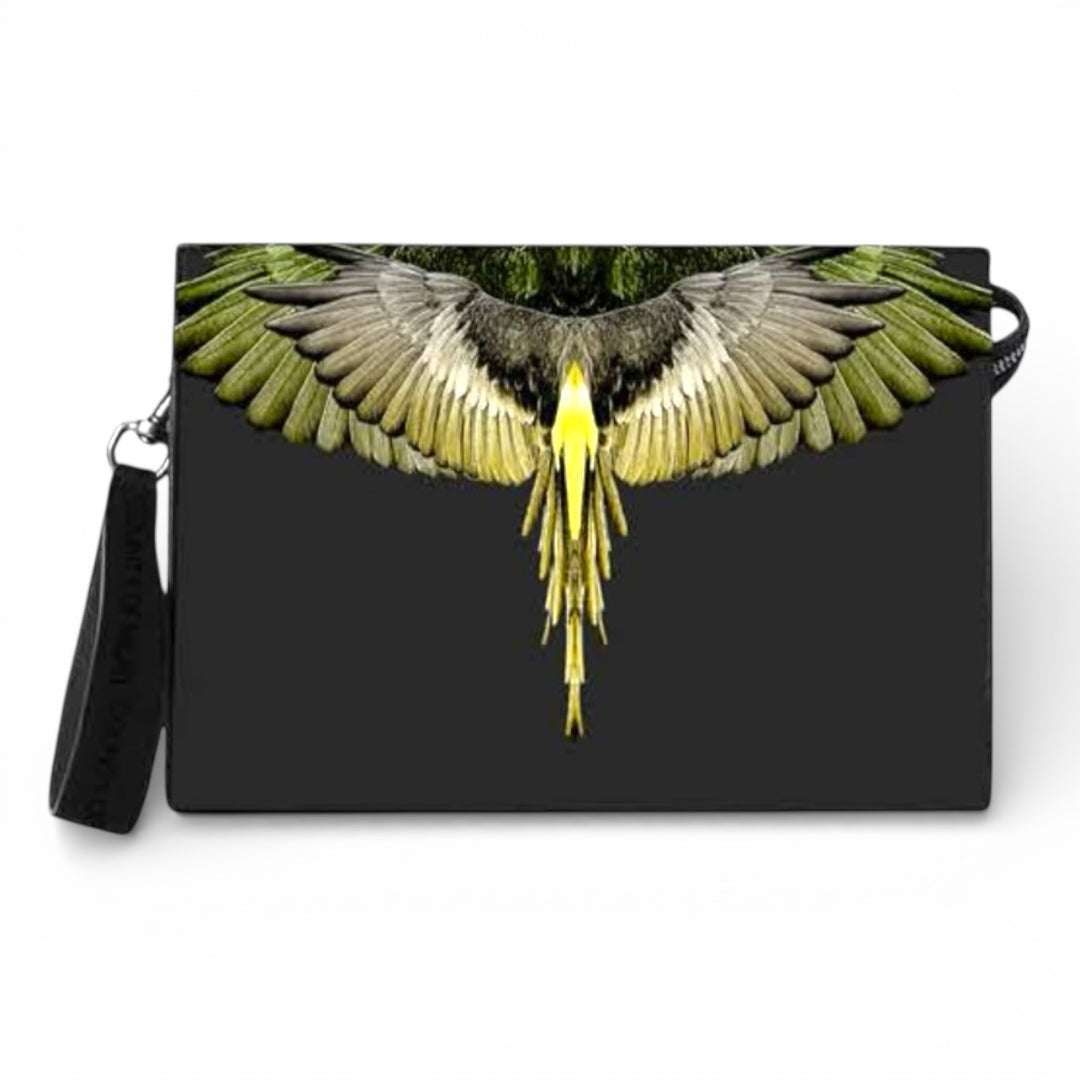Pochette MARCELO BURLON -COMAS260349- yellow