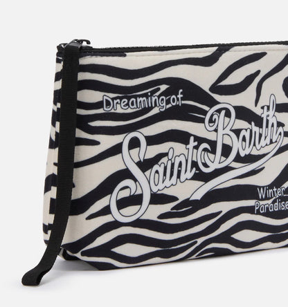 Pochette SAINT BARTH -ALINE W- zebra
