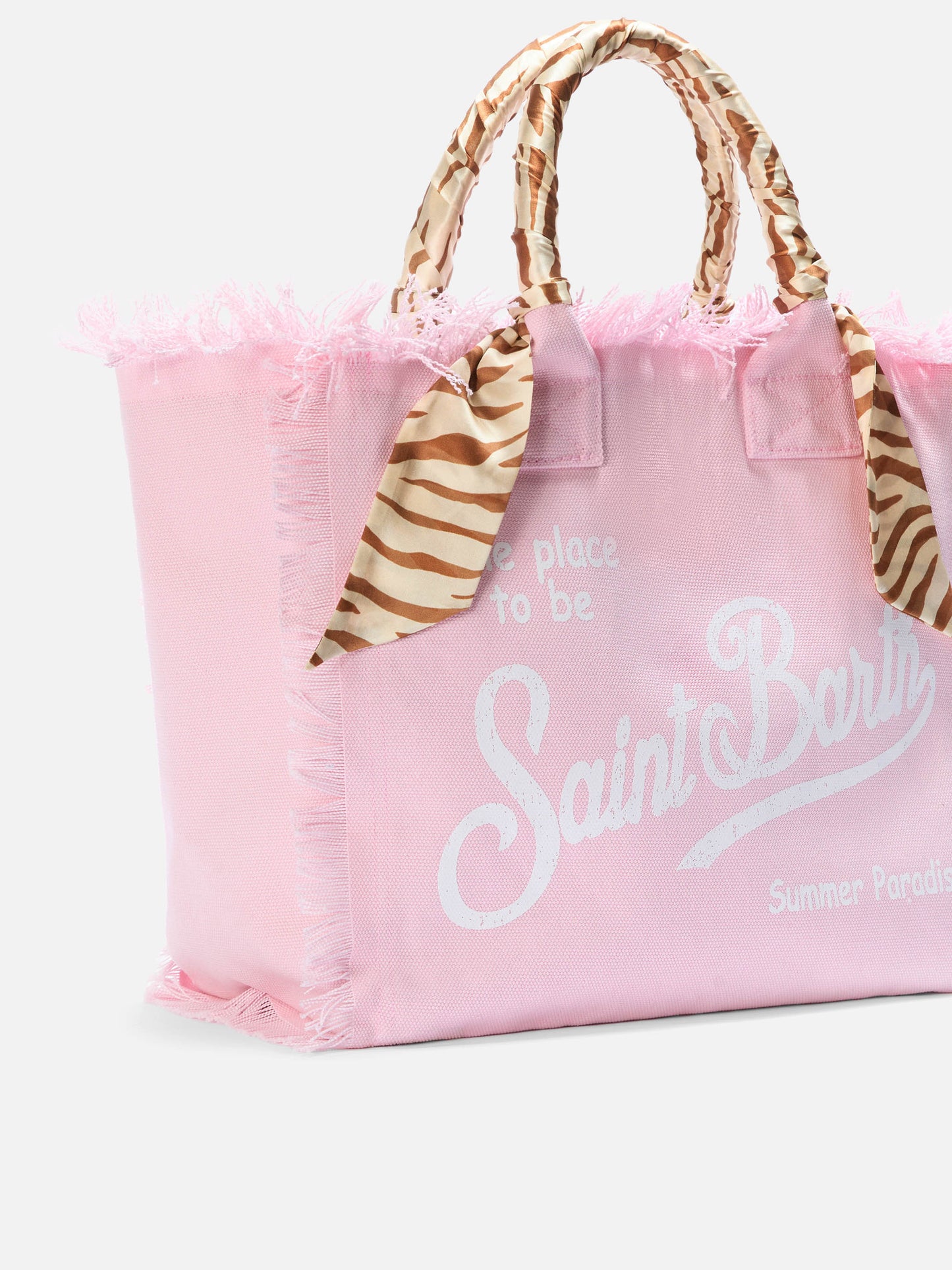 Borsa SAINT BARTH -FOULAR/rosa-