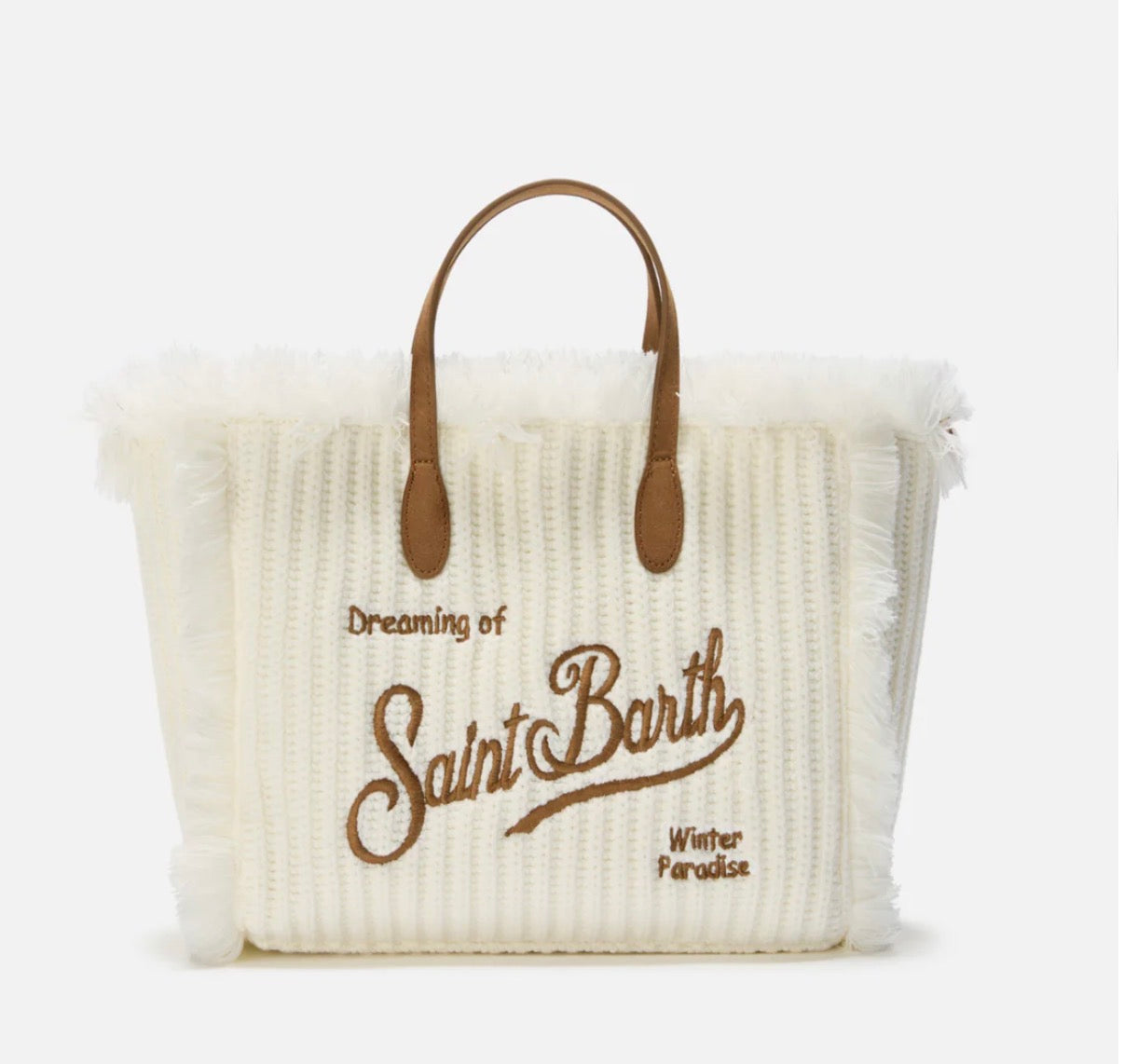 Borsa SAINT BARTH-COLETTE WOOL RIB-