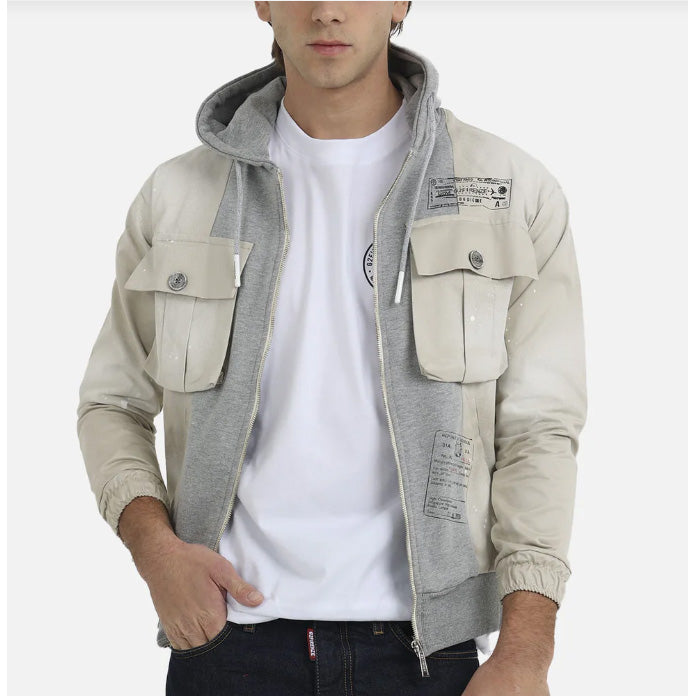 Felpa G2 FIRENZE -INTARSIJACKET-