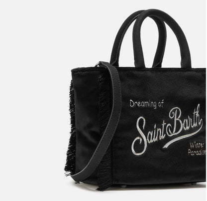 Borsa SAINT BARTH -VANITY MINI VELVET-