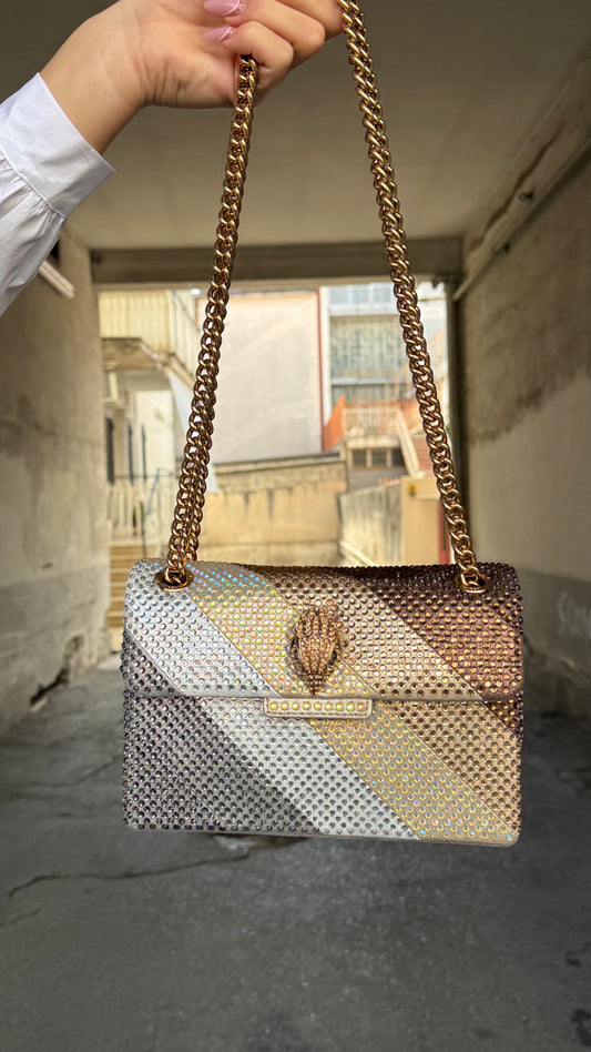 Borsa KURT GEIGER KENSINGTON STRASS ORO