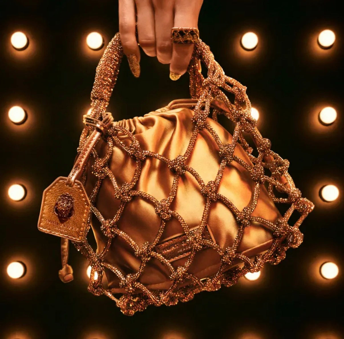 Borsa KURT GEIGER -MACRAMÉ- bronze others