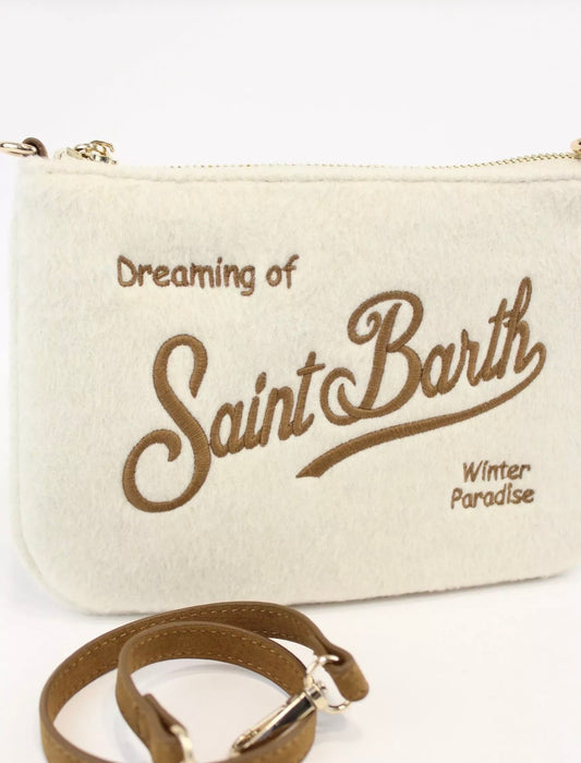 Borsetta SAINT BARTH -PARISIENNE MINI FELT-
