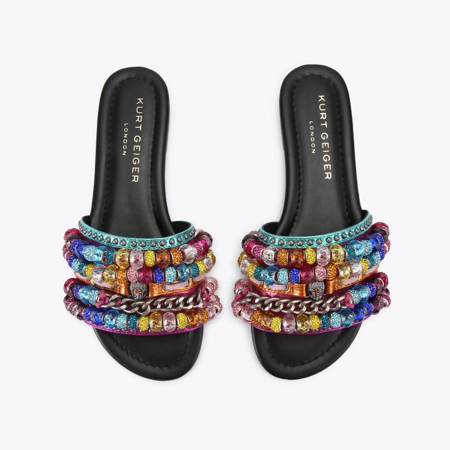 Ciabatta KURT GEIGER -BEADED FLAT MULT-