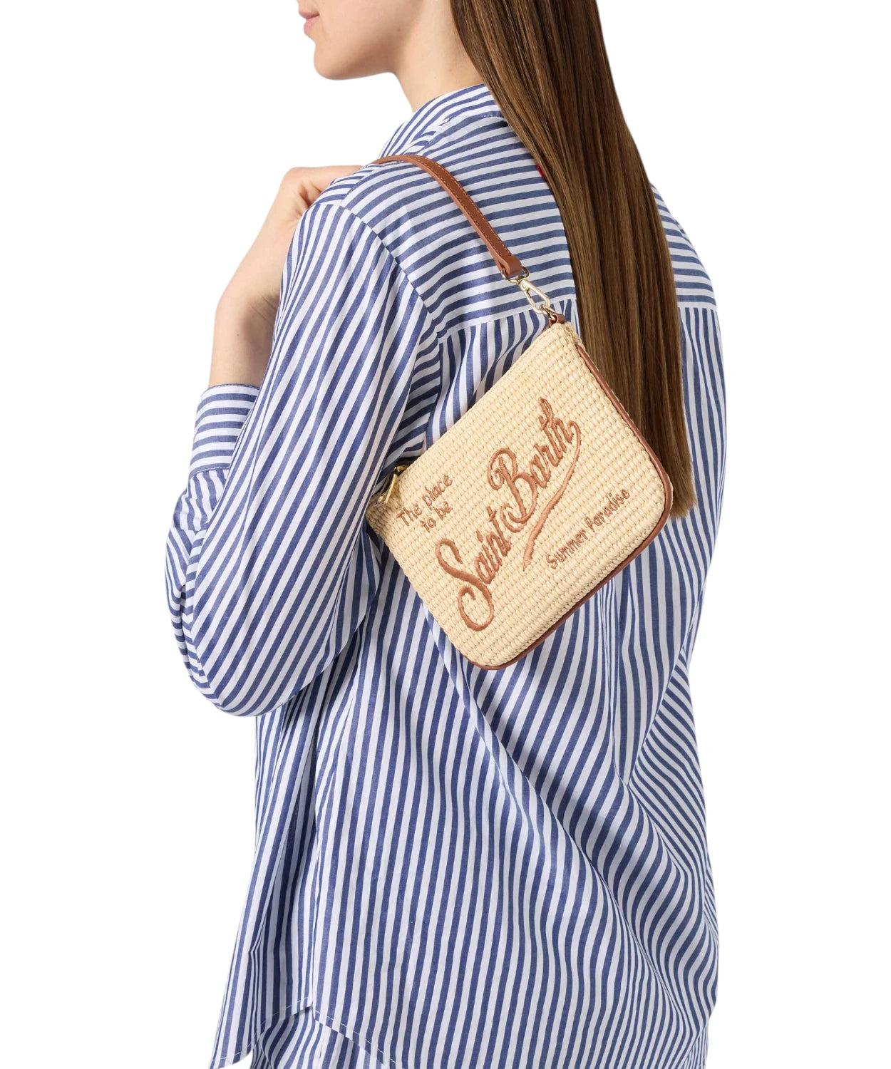 Borsa SAINT BARTH -PARISIENNE 2- panna