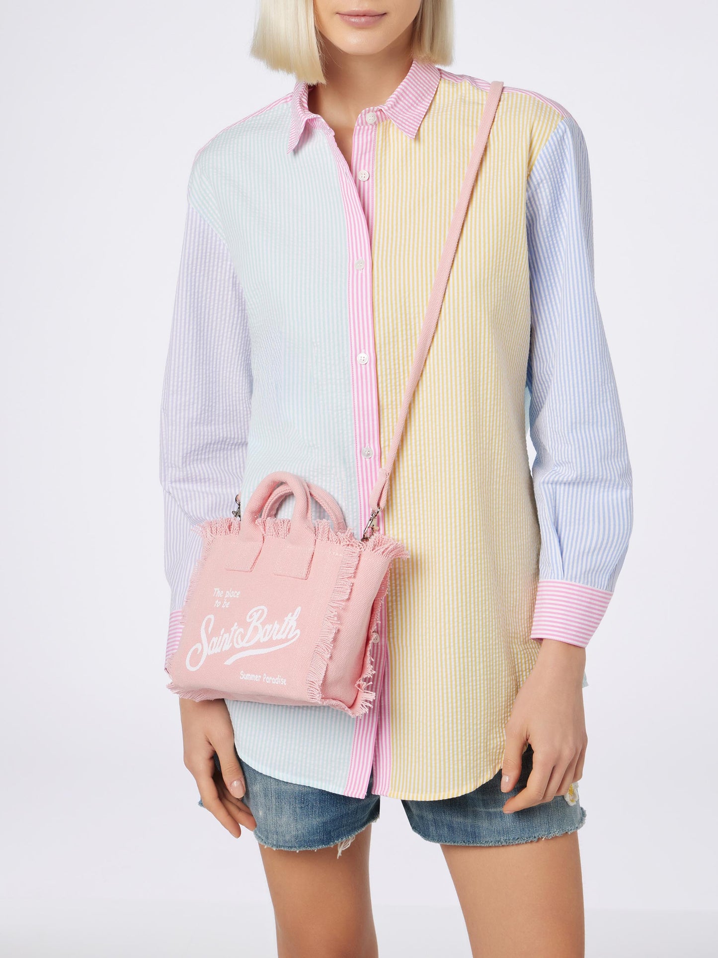 Borsa SAINT BARTH -VANITY mini/rosa-