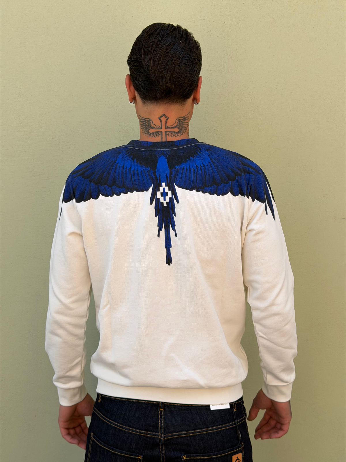 Felpa girocollo MARCELO BURLON / COUNTRY OF MILAN -F6CMMASW043-