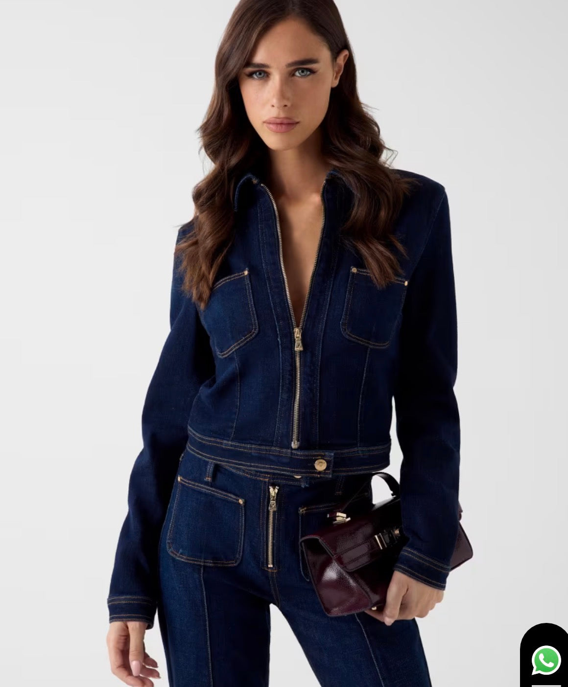 Giacca jeans GUESS -W6RN76-