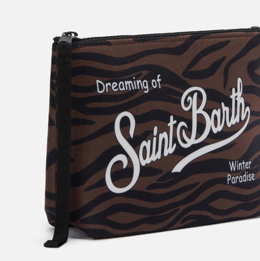 Pochette SAINT BARTH -ALINE W- zebra