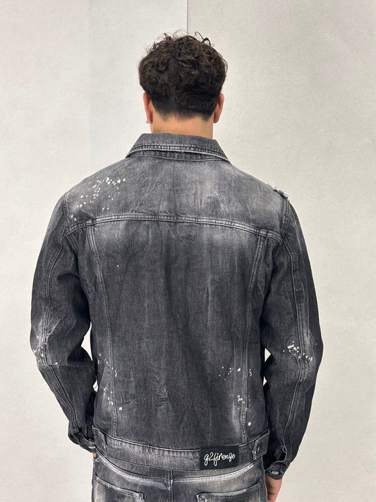 Giacca jeans G2 FIRENZE -DARKHOLE-