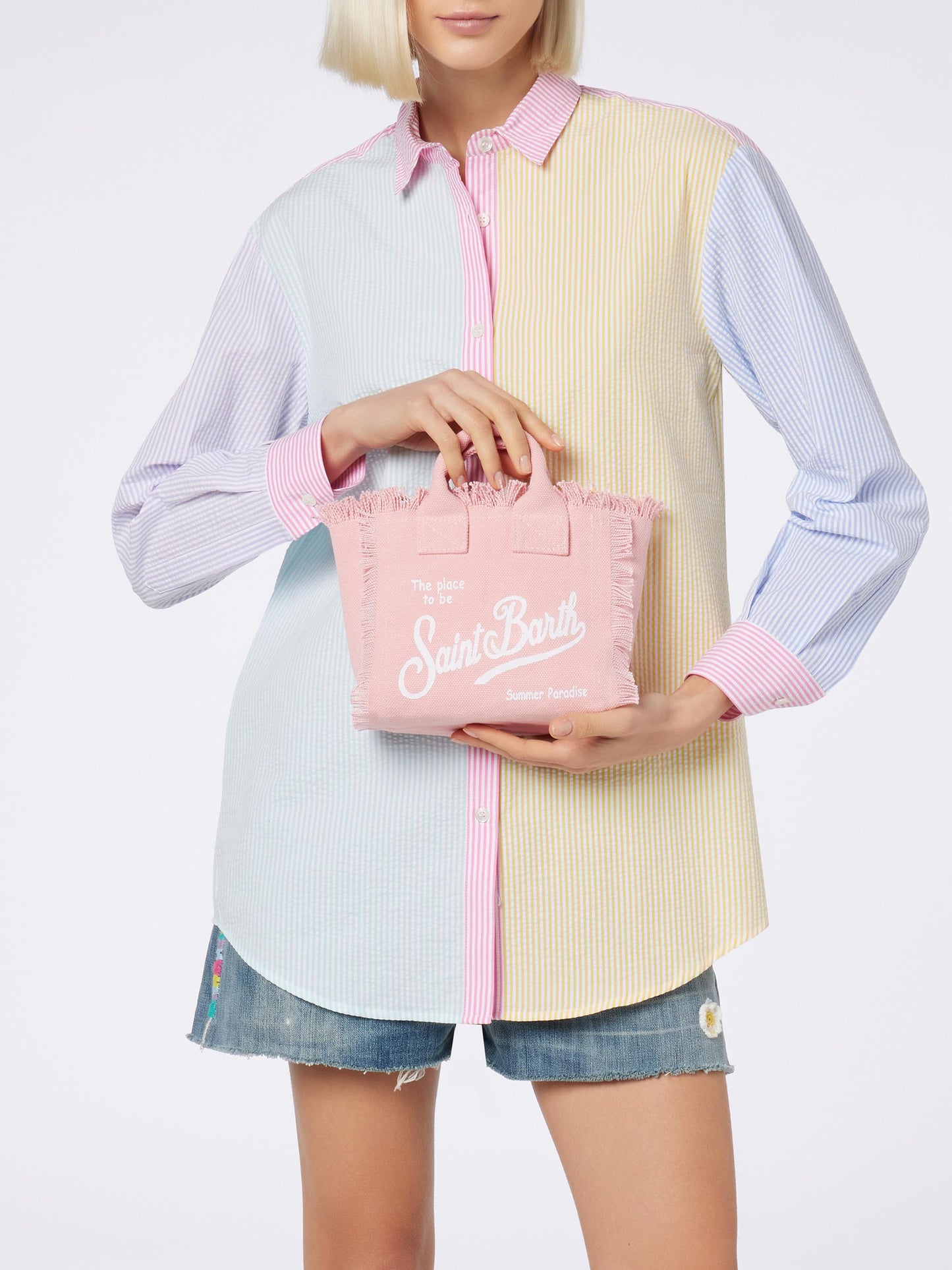 Borsa SAINT BARTH -VANITY mini/rosa-