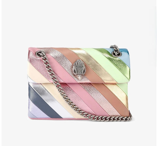 Borsa KURT GEIGER -LEATHER MINI- multicolor