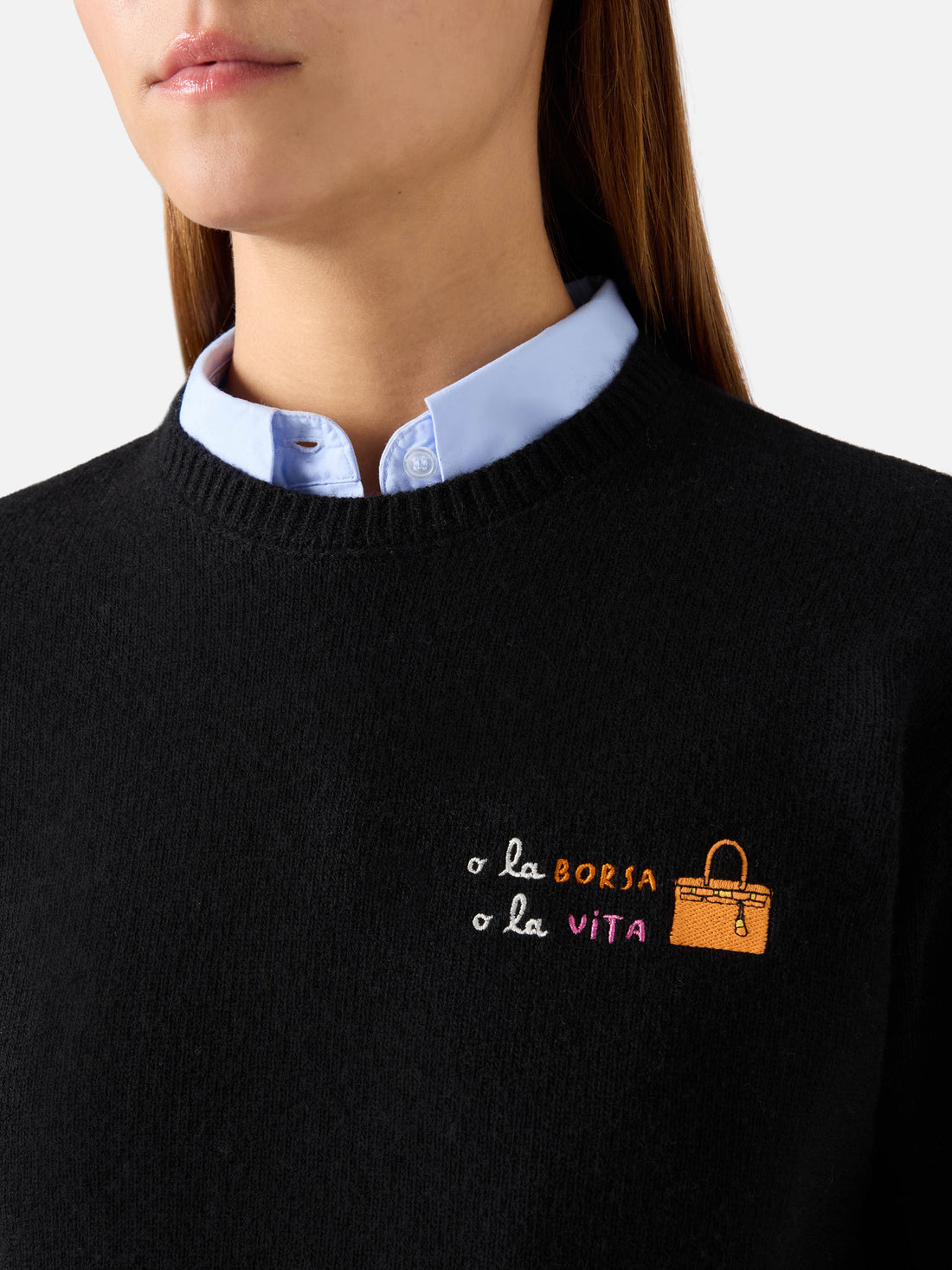 Pullover girocollo SAINT BARTH -NEW QUEEN EMBRY-