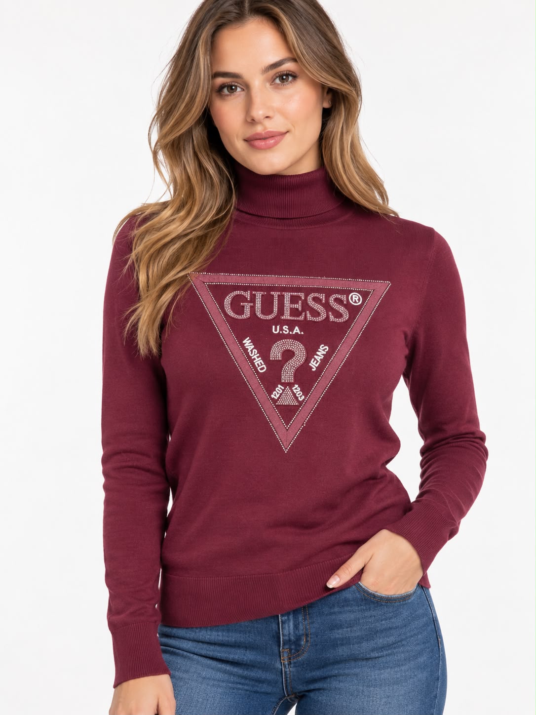 Pullover dolcevita GUESS -BR54Z1455-