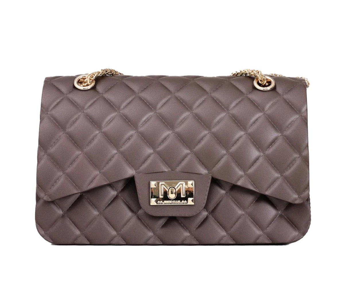 Borsa MARC ELLIS -FLAT FALCON M- marrone/oro