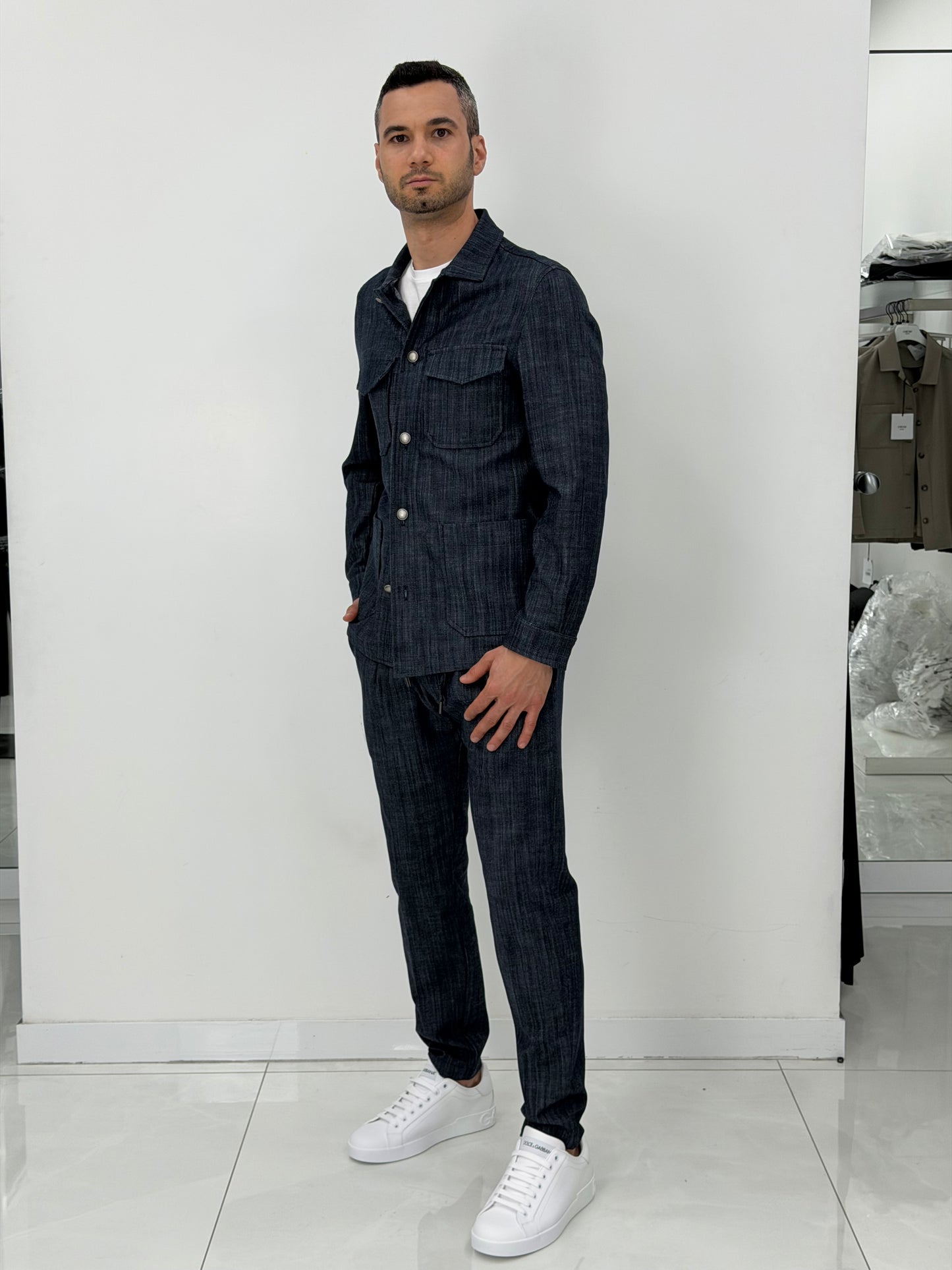 Coordinato denim MORO -MEG671-