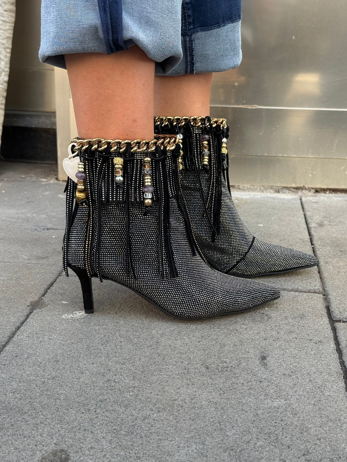 Stivali KURT GEIGER -FRINGE-